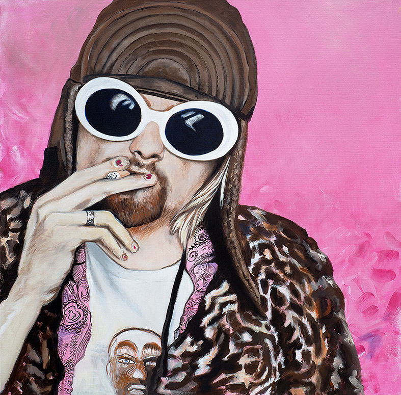 Pink -  - KURT COBAIN - Come as you are